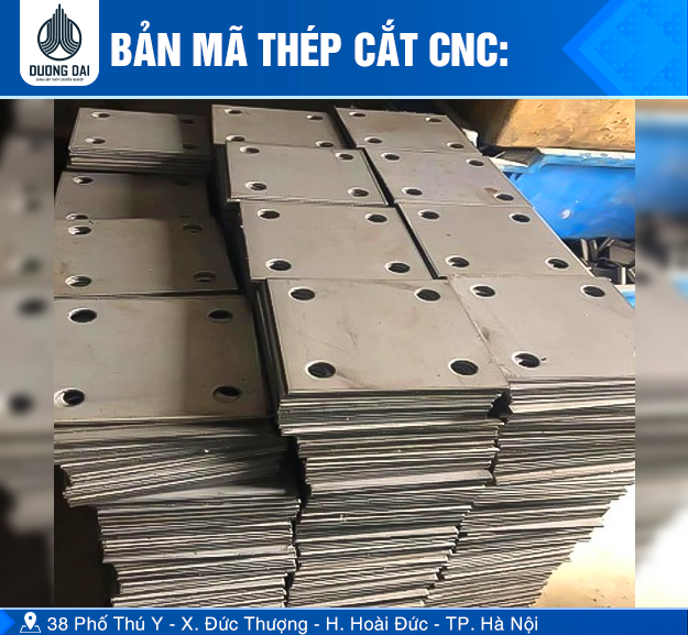 Bản mã thép cắt CNC