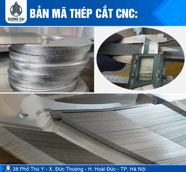 Bản mã thép cắt CNC