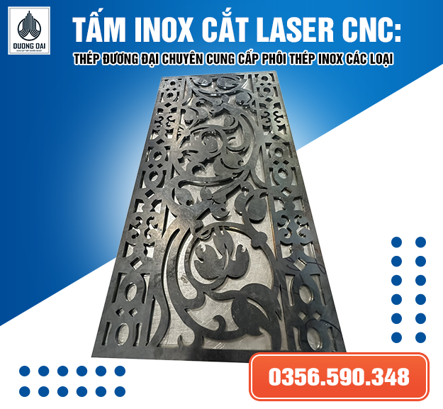 Tám inox cắt CNC