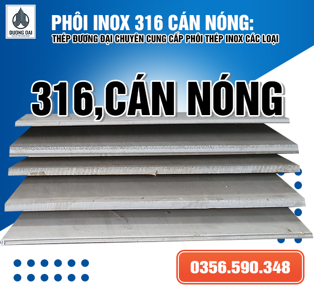 TẤM INOX 316 CÁN NÓNG