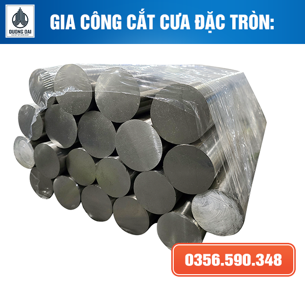 Gia Công Cắt Cưa Đặc Tròn