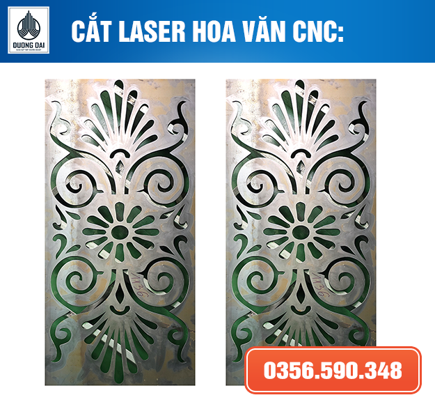 Gia Công Cắt Laser Hoa Văn CNC