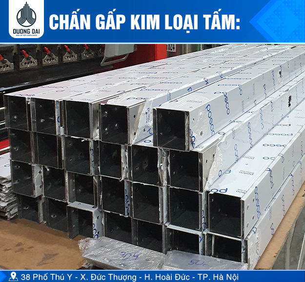 Gia Công Chấn Gấp Kim Loại Tấm Inox Đương Đại