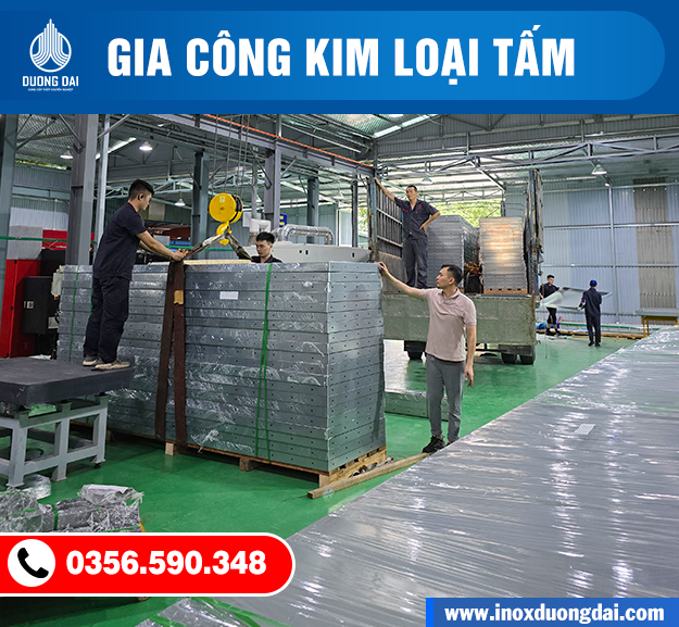 Gia Công Kim Loại Tấm