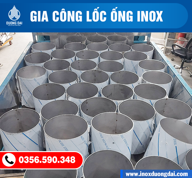 Gia Công Lốc Ống Inox