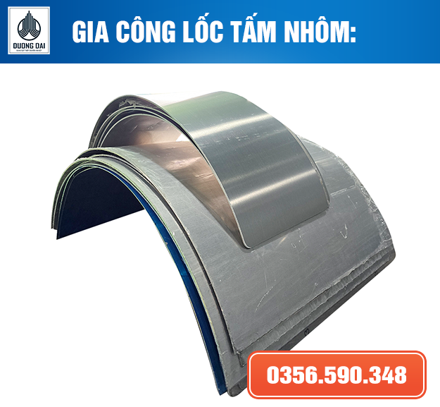 Gia Công Lốc Tấm Nhôm